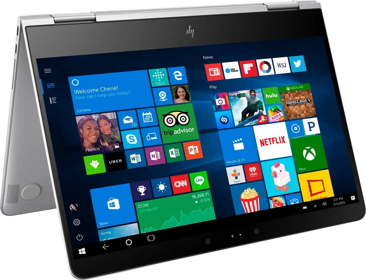 HP Spectre X360 Intel Core i7 7th Gen. PC Laptops & Netbooks for