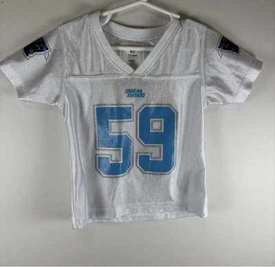 Camiseta NFL Niñas Carolina Panthers #59 Kuechly Talla 2T Foto 1 de 4