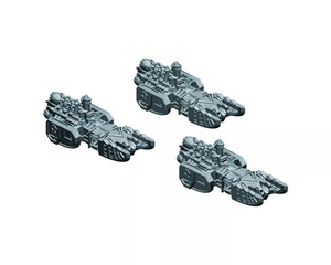 Raben-Klasse Torpedo-Zerstörer (3 Modelle) | Super Marines for Battlefleet Colos - Picture 1 of 1