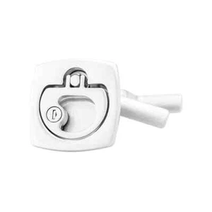 Square Face Locking Lift Handle Stainless Steel Latch, No Keys, GEM 1264-L-2 - Imagen 1 de 2