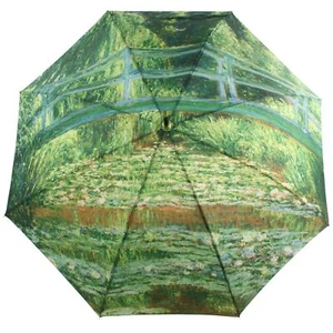 Stormking klassischer Regenschirm in Gehlänge - Kunstsammlung - japanische Brücke... - Bild 1 von 5
