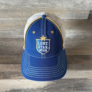 Iconic Texas Lone Star Light Beer Embroidered Patch Trucker Style Cap Hat - Picture 1 of 5