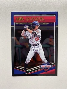 2018 Panini USA Baseball Stars & Stripes Longevity Dylan Crews 53 Nationals - Picture 1 of 2