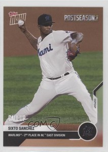 2020 Topps Now Postseason /100 Sixto Sanchez #PS-111