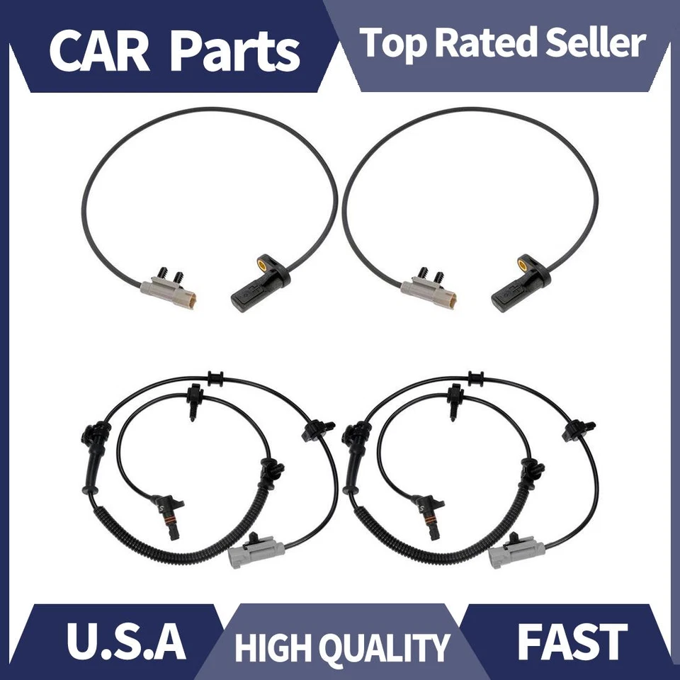 Sensor de velocidad de rueda ABS delantero trasero 4X para Jeep Commander 2006-2010 Dorman Foto 1 de 4