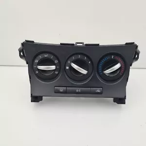 Mazda 3 Heater AC Fan Controls Standard Black Type BL 04/09-06/13 - Picture 1 of 10