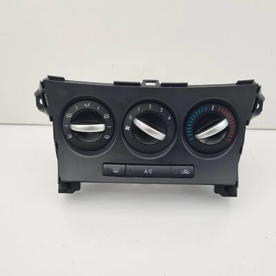Mazda 3 Heater AC Fan Controls Standard Black Type BL 04/09-06/13 - Image 1 of 4
