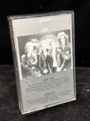 QUEEN The Game Audio Cassette Tape Music Songs Vintage 1980 Bites the Dust - Image 1 of 4
