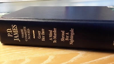 1987 Vintage P. D. James: Three Complete Novels Hardcover Foto 1 de 4