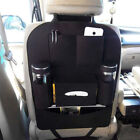 Auto Car Seat Back Multi-Pocket Storage Bag Organizer Holder Accessory Black  wi