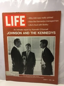 Life - August 7, 1970 Why Kennedy Picked LBJ, Johnson And The Kennedys - Imagen 1 de 1