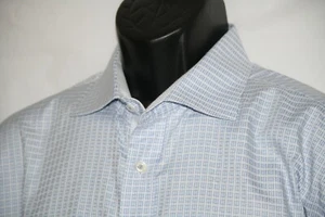 Bugatchi shirt XL checkered shirt w convertible cuffs and flip cuffs  - Bild 1 von 7