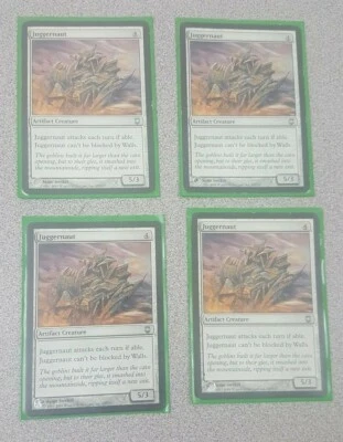Magic The Gathering TCG Juggernaut x4 LP - Image 1 of 3