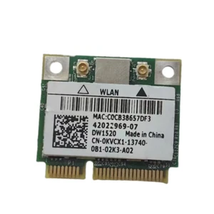 DELL Wireless DW1520 WLAN Wifi Card Studio Laptop 1555 1745 Network Adapters - Picture 1 of 2