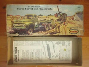 KIT AURORA N.306-98 POWER SHOVEL AND TRANSPORTER SCATOLA VUOTA  - Foto 1 di 1