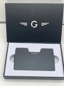 Arthur Wallet Go Getter Wallet Matte Black Ultra-slim RFID Aluminum New! - Picture 1 of 7
