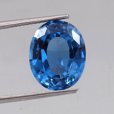 AAA Natürlich Paraiba Turmalin Brasilianischer Blau Lose Edelstein Oval Schliff - Bild 1 von 4