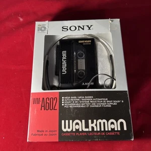 Sony WM A 602 / B 602 Walkman Cassette Player/ Headphones Mint Needs Belt - Picture 1 of 24