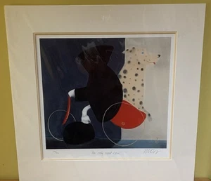 Mackenzie Thorpe VOUS N'AVEZ BESOIN D'AMOUR tirage monté encadré édition limitée - Photo 1/9