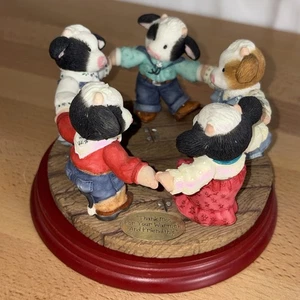 Vintage Mary's Moo Moos  Thank Moo for Your Warmth and Friendship Figurine 1998 - Picture 1 of 12