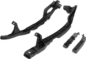 Front Headlight and Bumper Bracket Mount Support Retainer Kit Fit for Black  - Picture 1 of 7