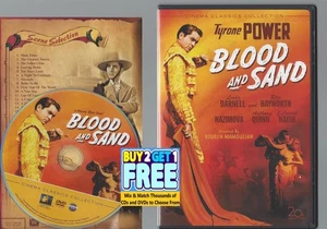 Blood and Sand (DVD, 1941) Tyrone Power Rita Hayworth nur Disc & Cover Art - Bild 1 von 1