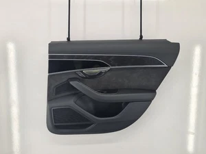 AUDI A8 MK4 (D5) 2017-2024 SALOON RIGHT REAR DOOR CARD BLACK 4N0867304B - Picture 1 of 11