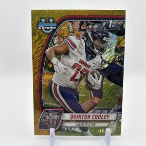 2024 Bowman U Chrome Gold Shimmer Refractor /50 Quinton Cooley #147 - Picture 1 of 2