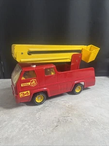 Vintage Tonka Truck Snorkel Fire Truck - Imagen 1 de 17