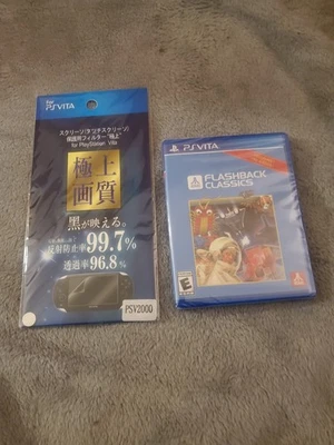 Protector Pantalla PS Vita Atari Flashback Classics y ps vita  Foto 1 de 2