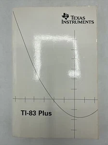 Texas Instruments TI-83 Plus Graphing Calculator Guidebook Manual - Picture 1 of 13