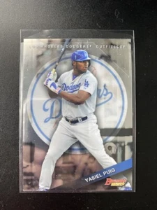 2015 Bowman's Best #10 Yasiel Puig Dodgers - Picture 1 of 2