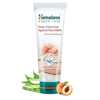 Himalaya Herbal Limpiador Profundo Albaricoque Jabón Facial. 100 ml (Pack de 2) 200 ml Foto 1 de 4