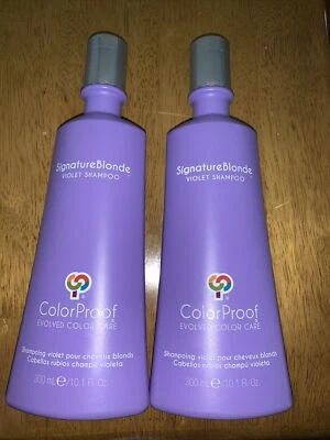 ColorProof Signature Blonde Violet Shampoo 10.1 Oz 300 ml buy 1 Get 1 Free - Image 1 of 2