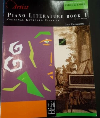 Faber Piano Literature Book 1 - Original Keyboard Classics Sheet Music Magazine  - Image 1 of 4