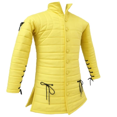 Medieval thick padded gambeson Witcher Costume Gambeson Sca/Larp Reenactment - Image 1 of 3