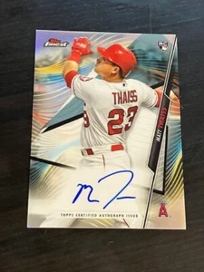 Matt Thaiss Auto RC 2020 Topps Finest - Imagen 1 de 2