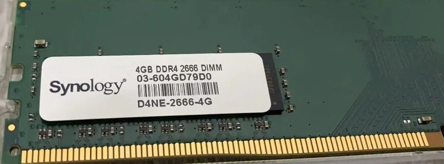 SyNology 03-604GD79D0 8 GB (2x4 GB) [PC4-21300, D4NE-2666-4G, DDR4-2666 MHz] Foto 1 de 1