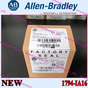 New Factory Sealed AB 1794-IA16 SER A Flex I/O 120VAC Input Module FREE SHIP - Picture 1 of 5