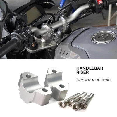 Adaptador de montagem guidão deslocado 1 1/8" riser para YAMAHA XSR900 MT09 FZ09 15-20 - Imagem 1 de 4