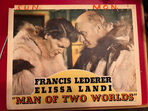 Man Of Two Worlds 1934 RKO 11x14" Eskimo lobby card Francis Lederer
