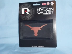 TEXAS LONGHORNS   Nylon TriFold WALLET     by Rico   NIP - Picture 1 of 2