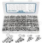 700Pcs Stainless Steel Nuts And Bolts Pan Head Assortment Kit With Case