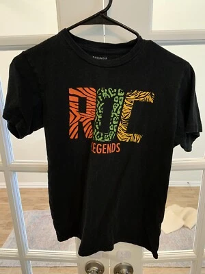 Винтажная футболка с коротким рукавом Rocawear ROC Legends размер 10/12(M) Y2K графика - Изображение 1 из 2