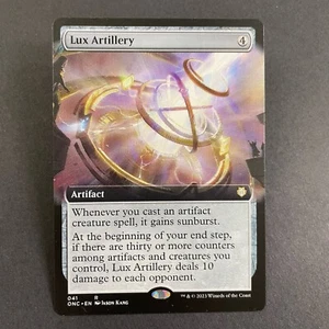 Lux Artillery Extended Art 41 Near Mint Phyrexia All Will Be One Commander MTG - Picture 1 of 2