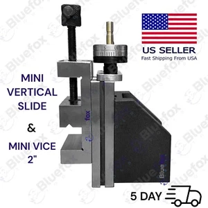 Mini diapositiva vertical con poste de herramientas de fresado instantáneo de acero de 2"/50 mm EE. UU. - Imagen 1 de 16