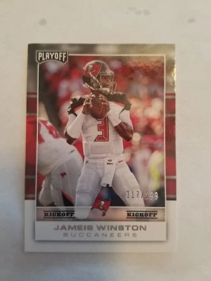 Jameis Winston #/299 2017 Panini Playoff Kickoff - Image 1 of 2