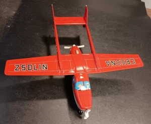 Cragstan Skymaster Cessna tin airplane toy. Friction powered with original box - Picture 1 of 4