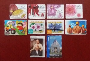 AUSTRALIA 1999-2008 Used Selection Flowers Life Guards Postie Katie etc XF 1456 - Picture 1 of 2