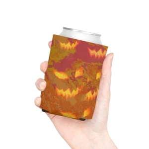 Can Cooler "Halloween Smiles" Drink Hugger - Picture 1 of 21